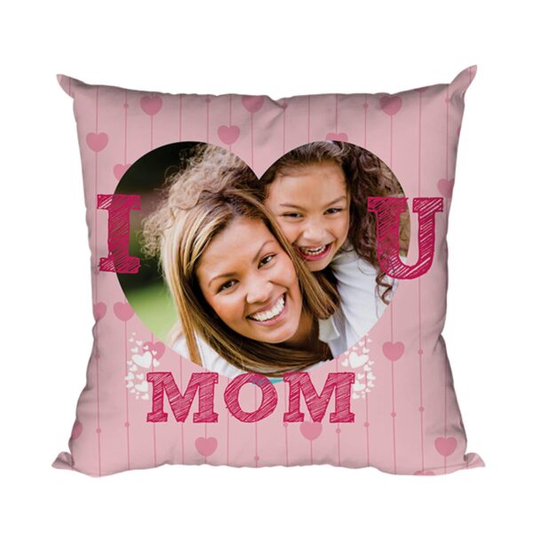 for Mother I Love You Mom Printed Personalised Cushion Cover 20x20 inches for Mother