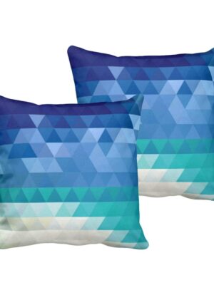 Agilely Abstract Cushion Cover Set of 2 16X16 inches
