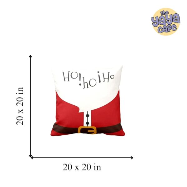 Christmas Gifts Cushion Covers House Decoration 20 x 20 inches - Ho Ho Ho Santa Claus Snowman