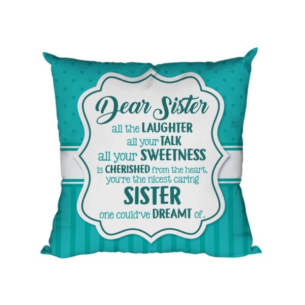 Canvas Cotton 180 TC Cushion Cover, 20 x 20 Inch, Blue, 1 Pieces