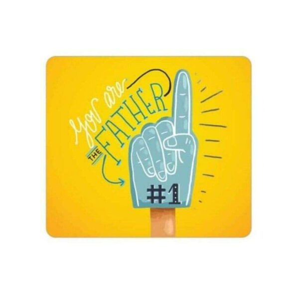 Birthday Gifts for Father No 1 Father Combo Set of 5 Mug-Coaster-Cushion Cover-Mousepad-Keychain