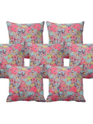 Dainty Abstract Cushion Cover Set of 7 24X24 inches
