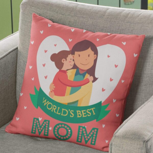 for Best Mom Printed Cushion Covers for Mother Printed Cushion Covers 16x16 inches for Mother