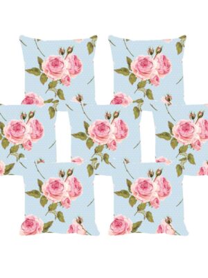 Absurd Leaf Tree Floral Flowers Cushion Cover Set of 7 20x20 inches