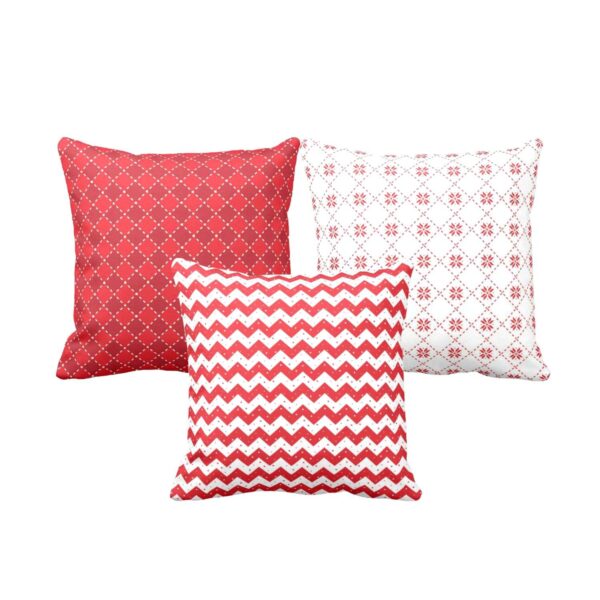 Christmas Gifts Cushion Covers House Decoration 16x16 inches Set of 3 - Adorable Charming