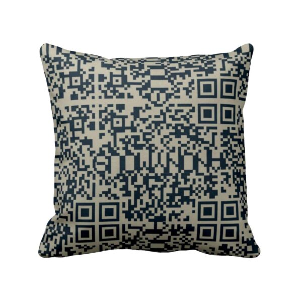 Symmetrically Abstract Cushion Cover 24X24 inches