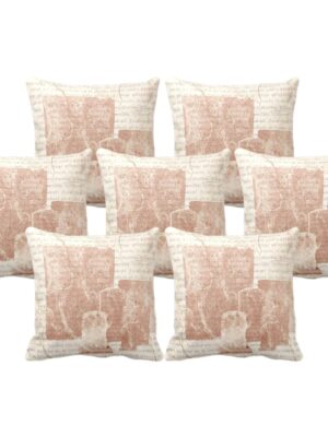 Elegantly Pleasurably Abstract Cushion Cover Set of 7 24X24 inches