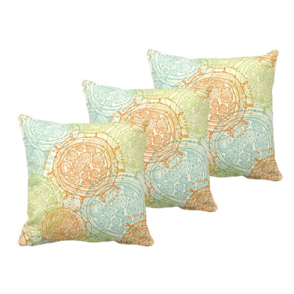 Dazzling Abstract Cushion Cover Set of 3 12X12 inches