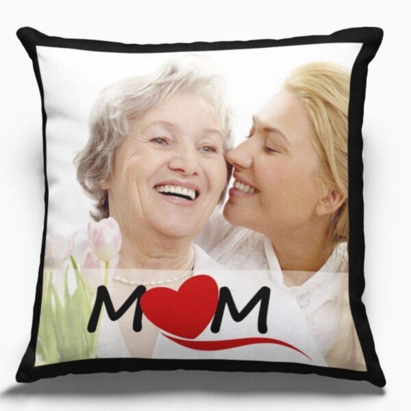 Customized Photo Collage - Mom Gifts for Mom Cushion Cover 24 x 24 inches