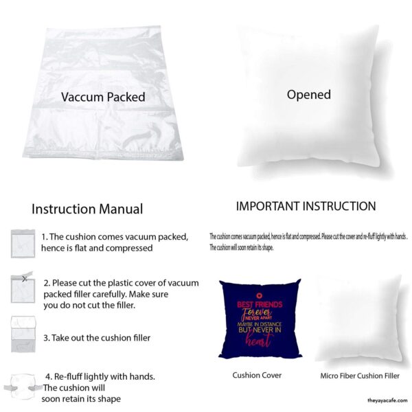 Worlds Best Mom Gifts for Mom Cushion with Filler 12x12 inches