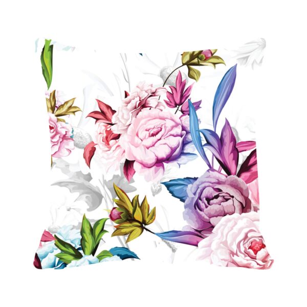 Beautiful Floral Flowers Cushion Cover 24X24 inches