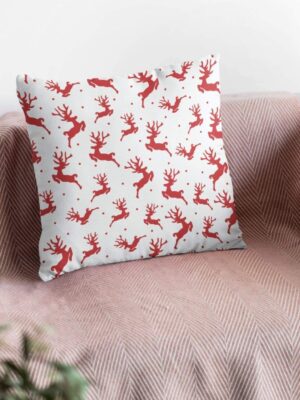 Christmas Gifts Cushion Covers House Decoration 24 x 24 inches - Reindeer Snowman