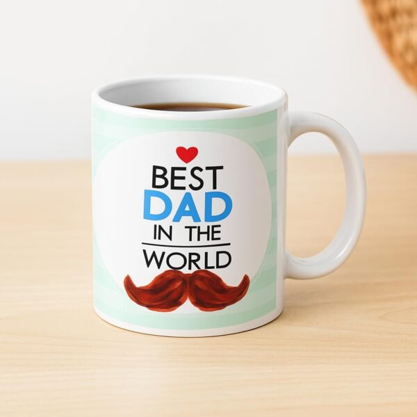 Best Dad in the World Trophy Gift Set of 3 – Birthday Gift for Father